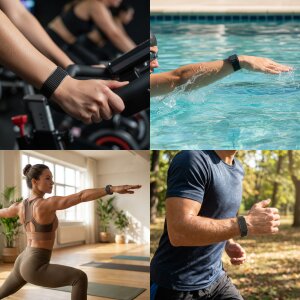 B-Ware Smart Band Fitness-Tracker, Smart Band Smartwatch,...
