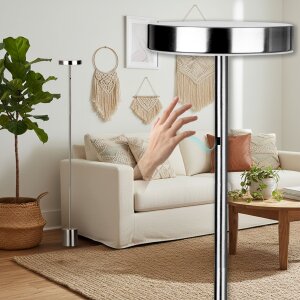 LED Stehleuchte dimmbar mit Gestensteuerung 700 Lumen...