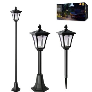 LED Solar Gartenlaterne 3in1 mit Bewegungsmelder...