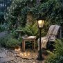 LED Solar Gartenlaterne 3in1 mit Bewegungsmelder Dämmerungssensor warmweiß 3000K 20lm IP44