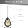 Solar Hängeleuchte außen LED warmweiß Gartenleuchte solar Hängelampe wetterfest IP44 mit Haken automatische Dämmerung Balkon Terrasse Beleuchtung Orientalisch kupfer