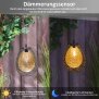 Solar Hängeleuchte außen LED warmweiß Gartenleuchte solar Hängelampe wetterfest IP44 mit Haken automatische Dämmerung Balkon Terrasse Beleuchtung Orientalisch kupfer