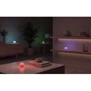 Northpoint Mushroom Lounge Lights LED Pilzleuchten mit Ladestation USB-C Akku IP44 für Innen Außen Touch Sensor warmweiß Farbwechsel Flackereffekt Tischlampe Garten Balkon Deko 4er-Set beige