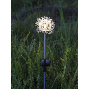B-Ware LED Solar Gartenstäbe Außenbereich automatische Beleuchtung umweltfreundlich einfache Installation wetterbeständig Pusteblume