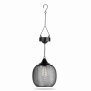Northpoint Solar LED Hängelaterne für den Garten | Metall Mesh Design | Warmweiß | Automatisch | IP44 | Ø 15cm