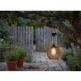 Northpoint Solar LED Hängelaterne für den Garten | Metall Mesh Design | Warmweiß | Automatisch | IP44 | Ø 15cm