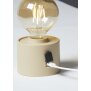 B-Ware Vintage Akku Glühbirne Edison LED Tischlampe USB-C dimmbar mit Drehschalter – moderne Dekoration 2x Beige