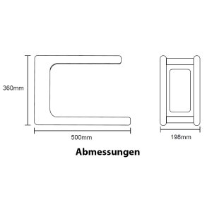 LED Pflanzenleuchte Gewächslampe Pflanzenlicht 14W Grow Kräutergarten Timer Innengarten - C-Form