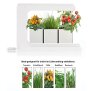 LED Pflanzenleuchte Gewächslampe Pflanzenlicht 14W Grow Kräutergarten Timer Innengarten - C-Form