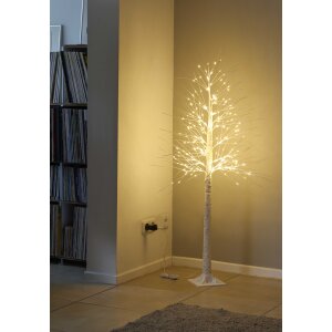 LED Lichtbaum Indoor & Outdoor Birkenoptik 150cm 240...